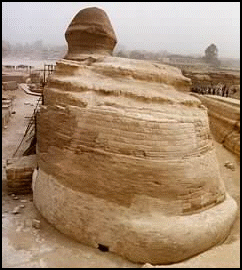 Sphinx passage entrance