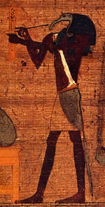 Thoth, from the Book of the Dead of Iahtesnakht